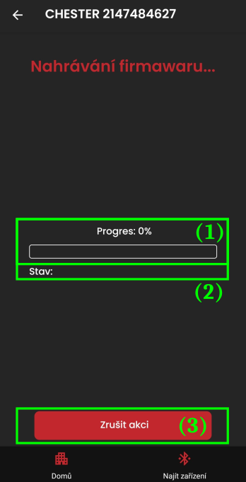 Uploading firmware