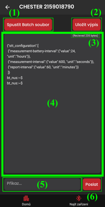 Terminal screen